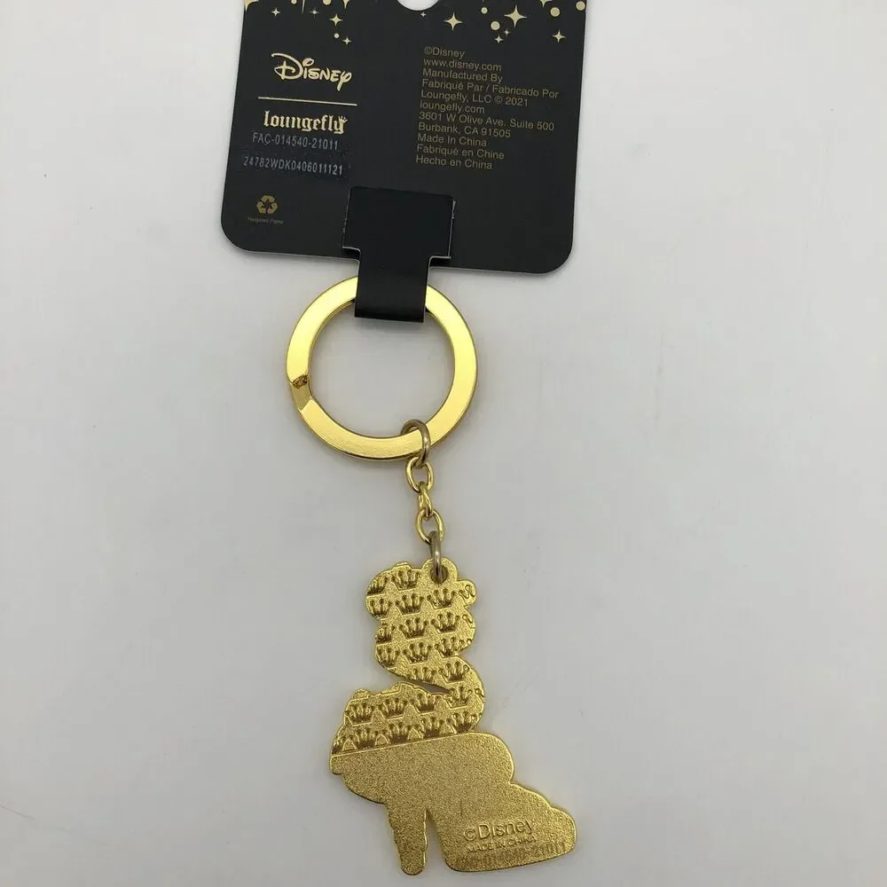 Loungefly Disney Mulan Princess Shoe Keychain Key Ring Bag Charm